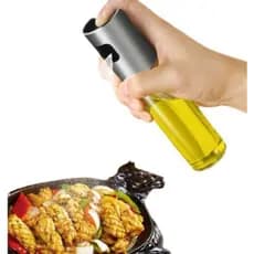 Kit 2 Peca Borrifador Spray Pulverizador De Azeite E Óleos Vidro Inox Borrifador Azeite Promoção Temdetudoss