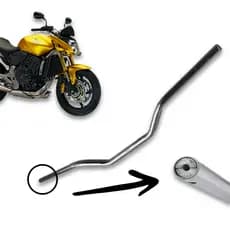 Guidão Cb600f Hornet Cromado Mod. Original 2008 Em Diante