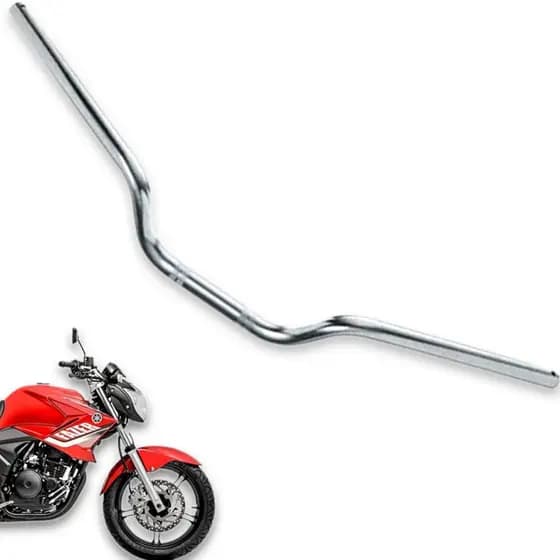 Guidon Fazer 250 Cromado Modelo  Original 2011 até  2015