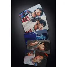 Photocard BTS com e sem holder. Photocards holograficos e holder personalizado