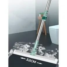 Rodo Limlador de silicone e Vassoura 2 Em 1 Praticidade Durável Duas Funções
