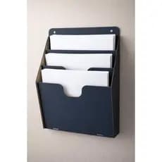 Porta Prontuario Folhas A4 e Documentos 3 Divisórias Feito em Mdf Cru e Decorado Promoção