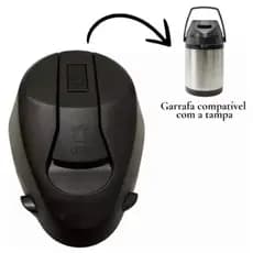 Tampa E Alça+Base Para garrafa térmica de tereré com alavanca Serve de 2.5 litros 3.0 litros e 4 litros