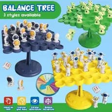 Astronautas Balanceamento Árvore Jogos De Tabuleiro Brinquedos Crianças Equilíbrio Atenção Treinamento +Envia Rapido