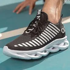 Tênis na moda masculino adulto macio e confortável corrida academia envio imediato varios tamanhos