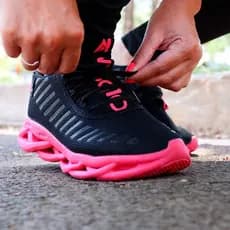 Tênis Feminino Barato Para Caminhada Academia Corrida Esportivo E Casual Leve Macio Dia a Dia