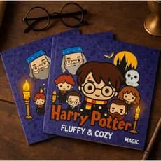 Livro De Colorir HARRY POTTER FLUFFY and Cozy.