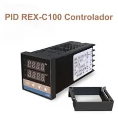 Controlador De Temperatura Pid Rex-C100 Saída Relé Para Contator 1370 graus forno elétrico