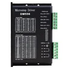 DM556 Driver Digital de Passo | Tensão 20-50V DC | Microstepping | Compatível com Nema 23, 24 e 34