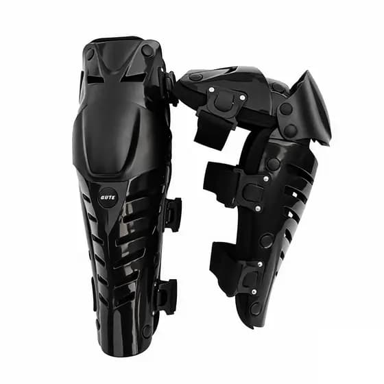Joelheira Caneleira Cotoveleira Articulada Moto Motocross Bike Trilha Motoqueiro Proteçao