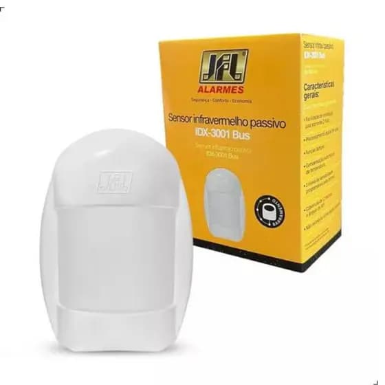 Sensor Alarme 12mt 20kg C/ Fio V1 IDX-3001 BUS 28507 JFL