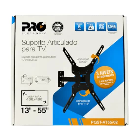 Suporte  Articulado 13 A 55 Pqst-at55/02 Pro