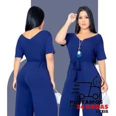 MACACÃO FEMININO VISCOLYCRA PANTALONA MODA FEMININA