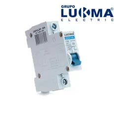 Disjuntor Unipolar Lukma 10A/16A/20A/25A/32A/40A/50A/63A/70A Monofásico Monopolar