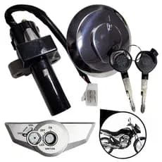 Kit Chave Ignição Completo 4 Peças Titan 150 Ks Es Esd Ex 2009 2010 2011 2012 2013
