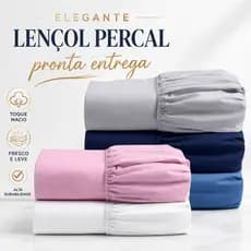 Lençol Avulso Elástico Cama Box Casal Padrão, Solteiro, Berço, Queen Varias Medidas