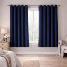 Cortina Oxford Premium Corta Luz Suave Com Ilhós Para Sala E Quarto