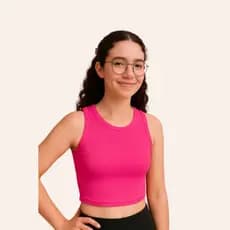Cropped Feminino Canelada Regata Feminina Camiseta Básica Feminina Crooped canelado gatinha básico
