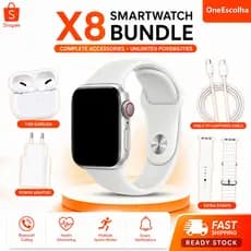 【OneEscolha】Kit de carregamento rápido para fone e relógio inteligente com chamadas Bluetooth