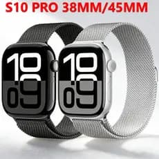 2026 Novo Smartwatch Original S10 Pro Mini Series 38mm/45mm  Monitor De Pressão Arterial Chamadas Bluetooth