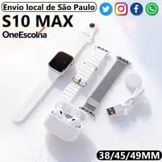 2026 smartwatch Fone de ouvido Bluetooth 4 em 1 Chamadas Bluetooth Monitoramento Saúde Calculadora Envio de São Paulo