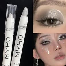 1 Peça Caneta De Bicho-Da-Seda Deitado Destaque Monocromático Com Sombra flash