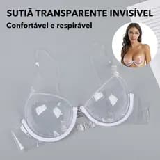 Plástico Reutilizável Alças Plásticas Ultra Finas Transparentes Roupa Íntima Invisível De Verão Senhoras Transparente