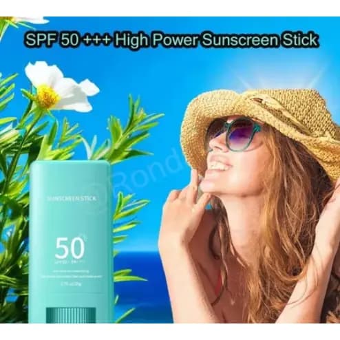 Protetor Solar facial Hidratante E Clareador , Proteção UV Refrescante , Isolamento À Prova D'água , Bastão