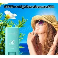 Protetor Solar facial Hidratante E Clareador , Proteção UV Refrescante , Isolamento À Prova D'água , Bastão