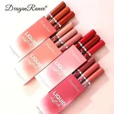 3 Peças De Veludo Fosco/Gloss Labial/Batom Líquido À Prova D'água De Longa Duração YUE