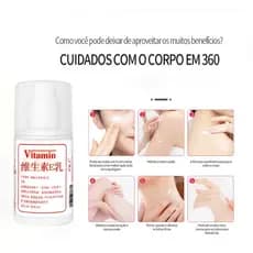 100ml Vitamina E Leite Calmante Emulsão Hidratante Loção Corporal Refrescante Creme Facial Nutritivo Cuidados Com A Pele