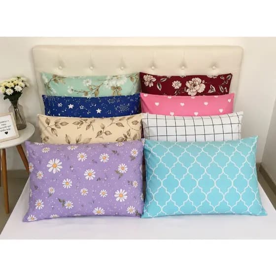 6 Fronhas de Microfibra Estampada para Travesseiro, Estampas Sortidas