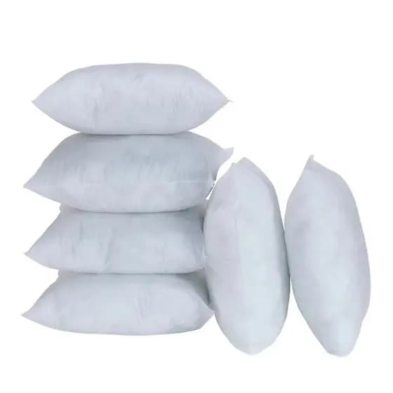 Kit com 4 Refil de almofada 45cm x 45cm de Fibra Ecológica ótimo custo beneficio