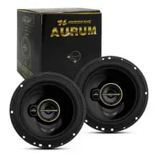 Par Alto Falante Hurricane 6 Pol Aurum 120W RMS Triaxial 4 Ohms Potência e Qualidade de Som