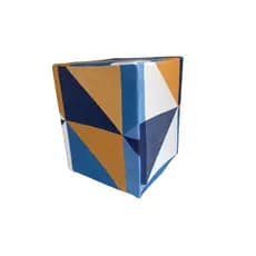 01 Capa Para Puff Estampado Malha Gel - Diversas Estampas
