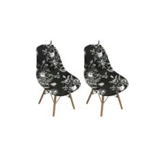 02 Capas Para Eiffel Charles Eames em Malha Gel - Várias Estampas