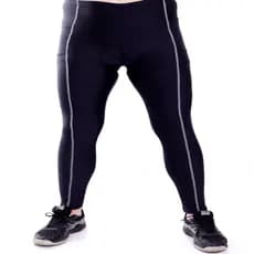 Calca Para Ciclista Masculina Forro em Espuma Com Bolsos Pedal e faixa refletiva Trends