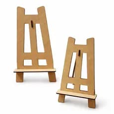 Kit Com Suportes De Mini Cavalete MDF Artesanato Festa E Lembrança