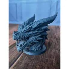 Dragão porta-canetas I Porta caneta em 3D I Porta caneta