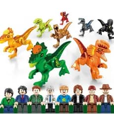 Bloco de Montar promoção Dinossauro Promoção Oferta