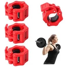 Par de Presilhas 25mm Barra de Academia Musculação-Clip Trava Rápida Jaw Lock Halter Pequeno 2,5cm