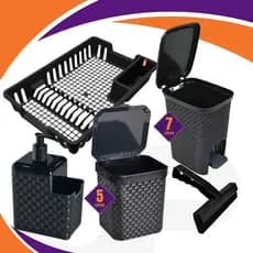 Kit Cozinha Multiuso Completo para Organização da Casa