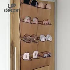Sapateira De Porta E Parede 08 Sapatos Organizador Porta Sapatos