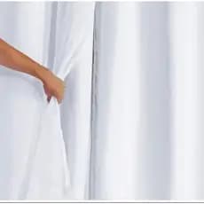Cortina Sala Grande 4,00 X 2,80 Quarto Ou Sala Blackout De Microfibra Voil Xadrez - PROMOÇÃO