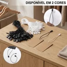 kit 200 /400/1000 Lacre de Autenticidade/Segurança para Tags e Etiquetas em Roupas e Tecidos