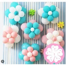 Clipe Suporte Para Fazer Flor De Balão Bexiga Para Festas e Decorações 65mm