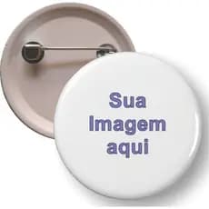 Boton Button Broche Botton Personalizado 4,5cm Qualidade Lembrancinha Aniversário Casamento Festas