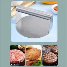 Prensa Smash Burger Modelador Aço Inox Prensador Profissional Hambúrguer