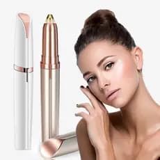 Depilador caneta Facial Indolor USB Portátil Buço Removedor Pelos