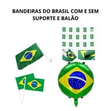 bandeiras do Brasil copa do mundo 2026 e balão